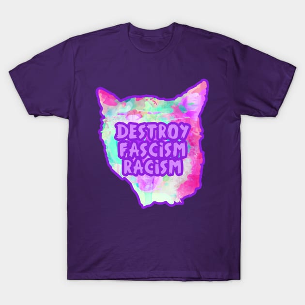 Cat the Destroyer T-Shirt by GlitterButt